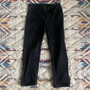 Men’s Black Rustler Denim Jeans